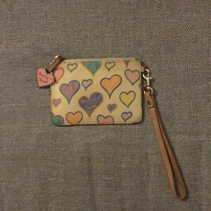 Dooney & Bourke heart wristlet